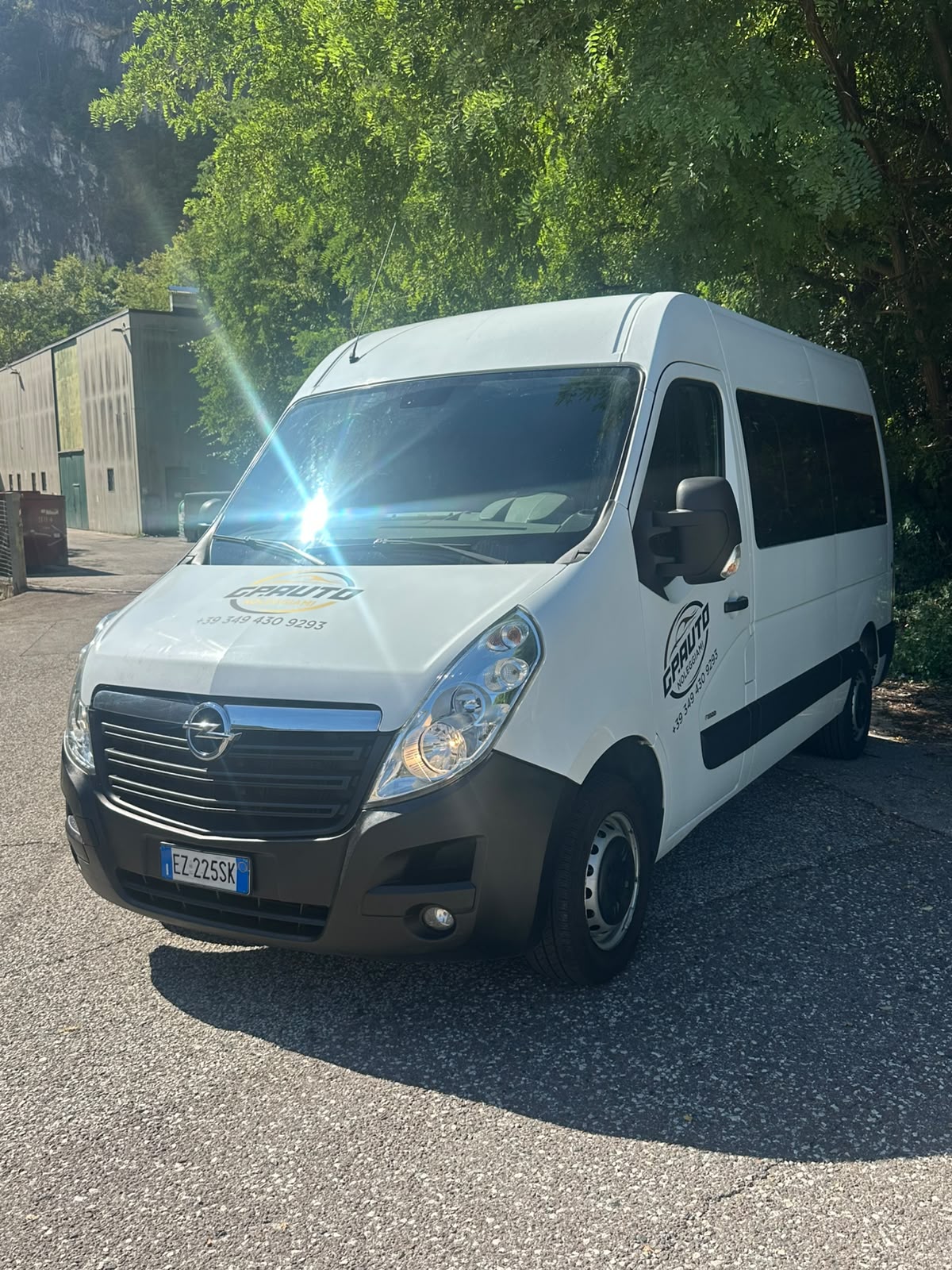 Minibus GP Viaggi per transfer NCC a Trento e Mezzolombardo